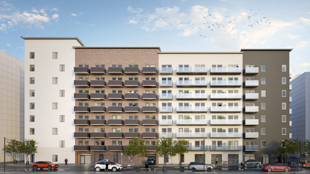 Fastigheten Nova i Södra Häggvik, Sollentuna.